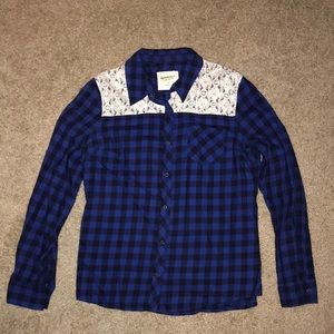 Women’s Arizona Size Large Plaid Shirt